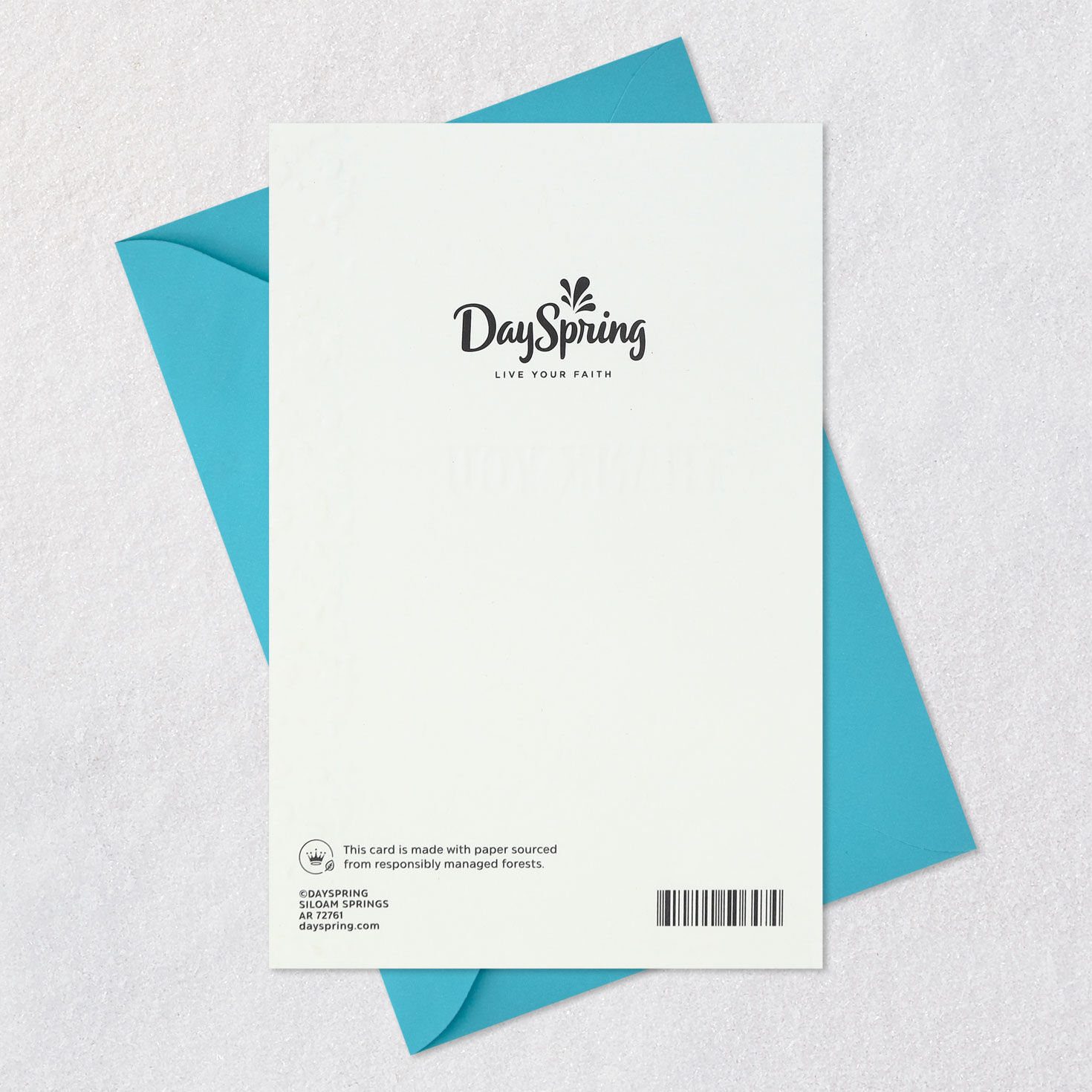 Grateful and Blessed Religious Thank-You Card, , large image number 7