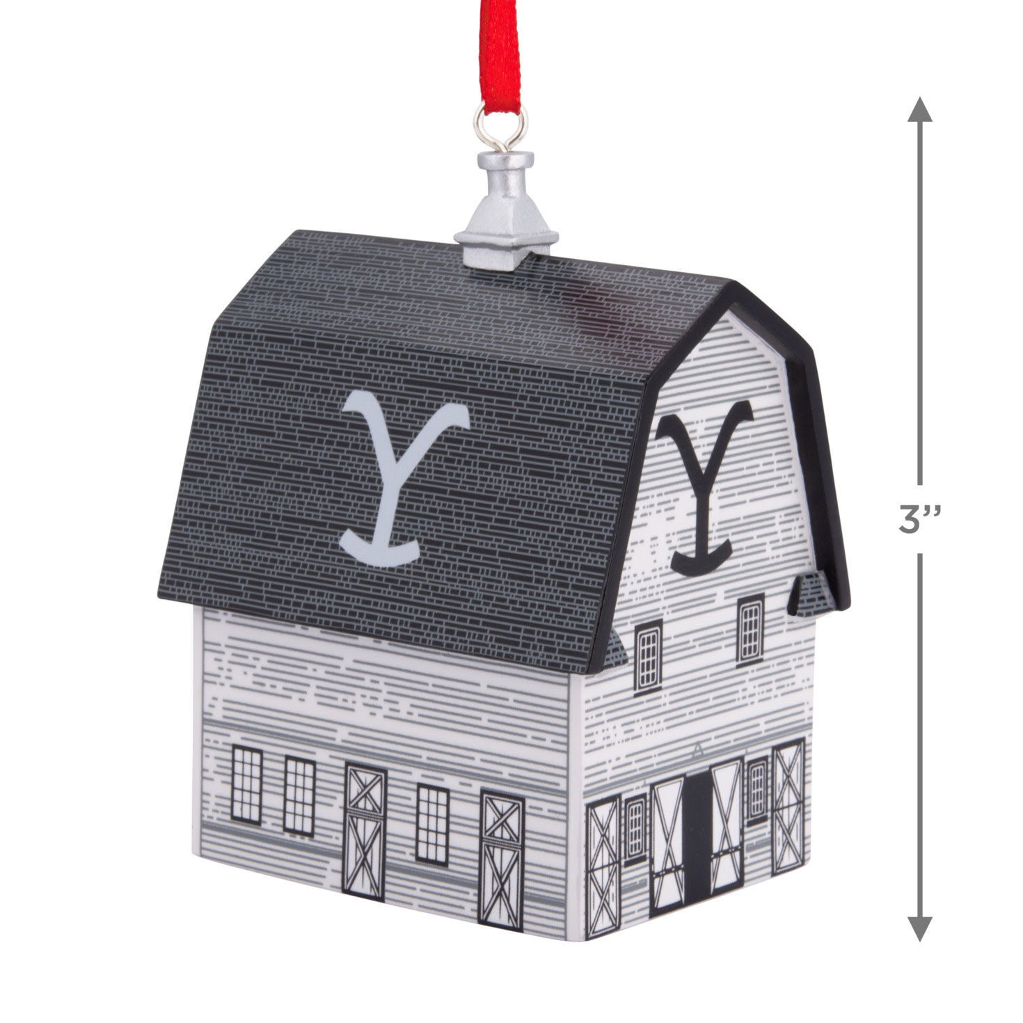 Yellowstone Dutton Ranch Hallmark Ornament, , large image number 3