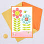 Flowers and Bee Blank Card, , large image number 4