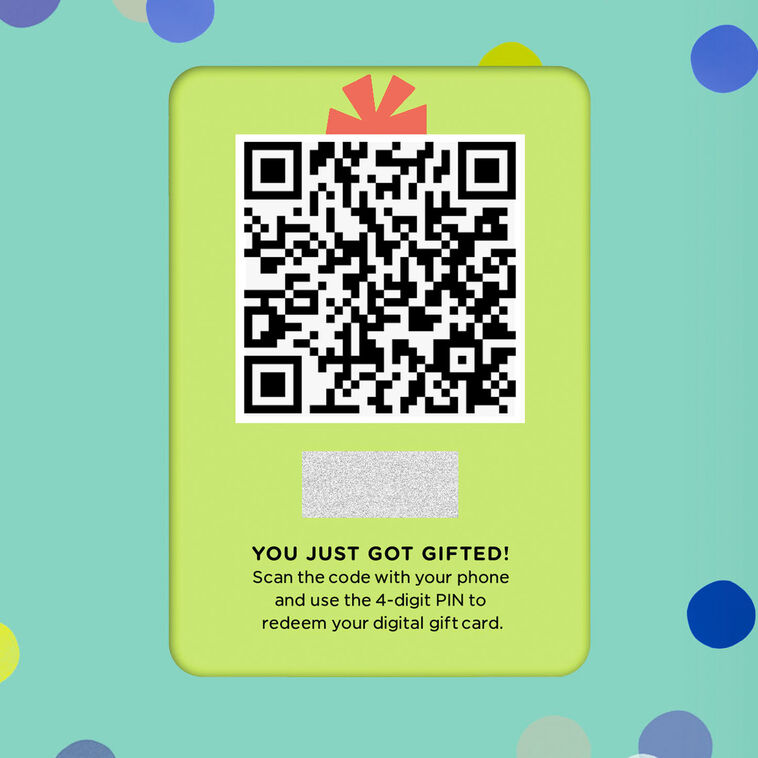 Woo Hoo Confetti Gift Card Greeting Congratulations Card, , large image number 7