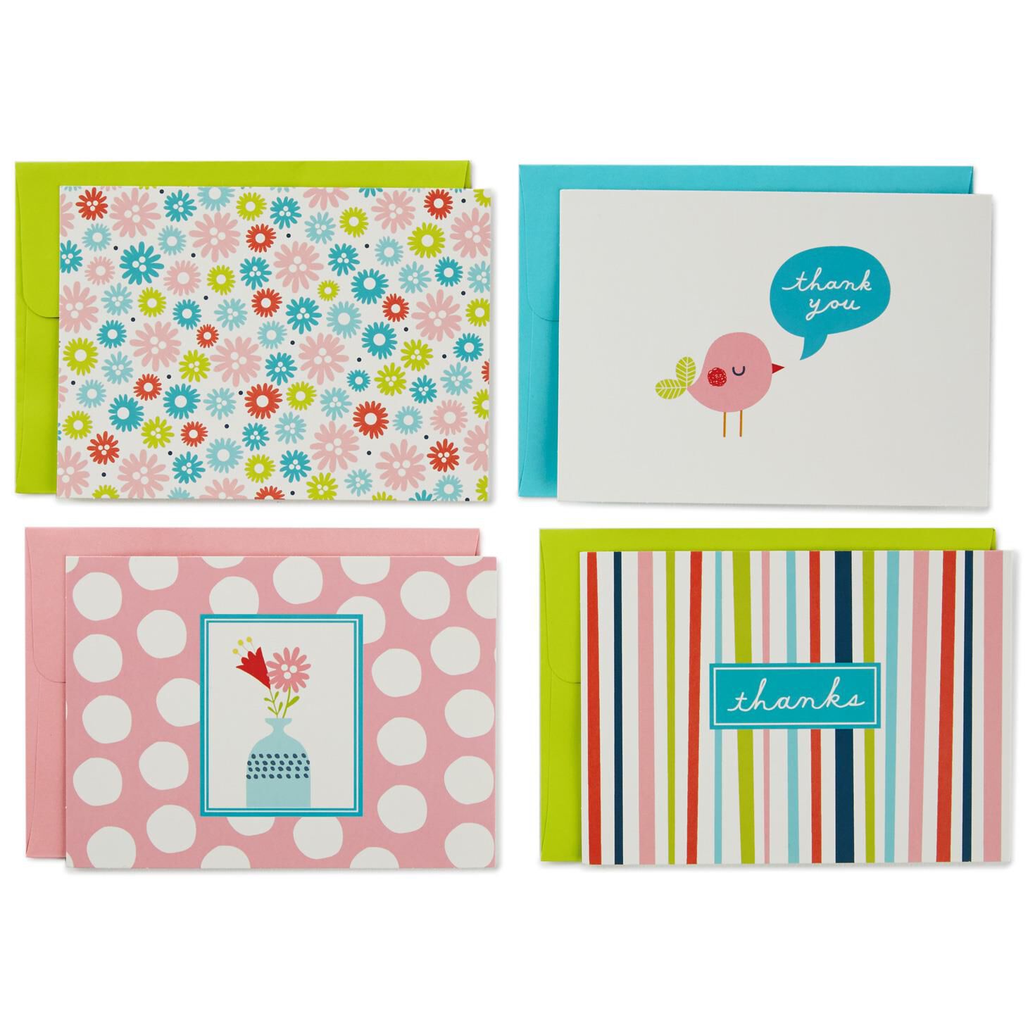 pretty in pink assortment blank note cards box of 40 note cards pink note cards