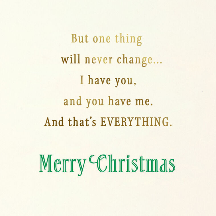 Buck Deer in Woods Husband Christmas Card Sentiment image number 3