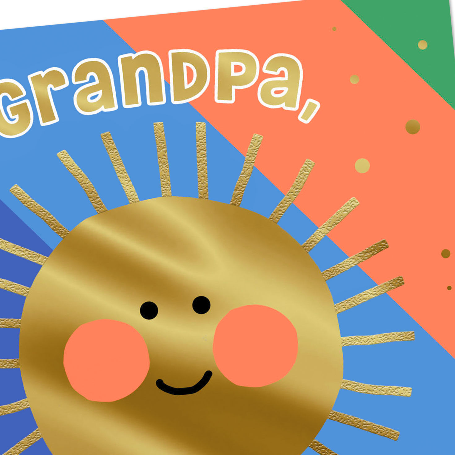 You Fill Us With Fun-Shine Birthday Card for Grandpa, , large image number 4