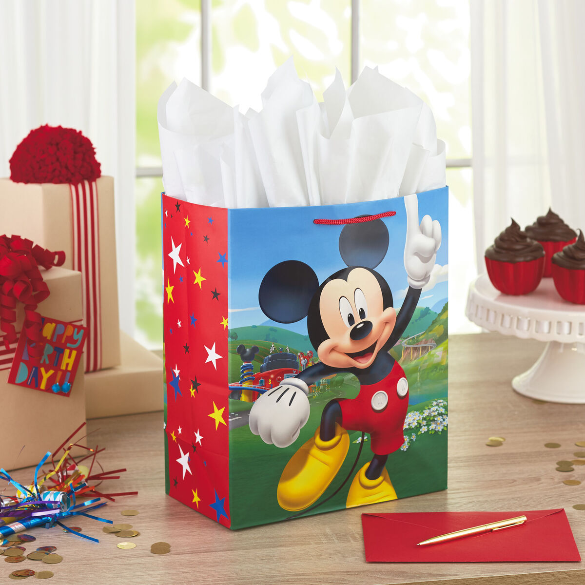 13" Disney Mickey Mouse Gift Bag - Gift Bags - Hallmark