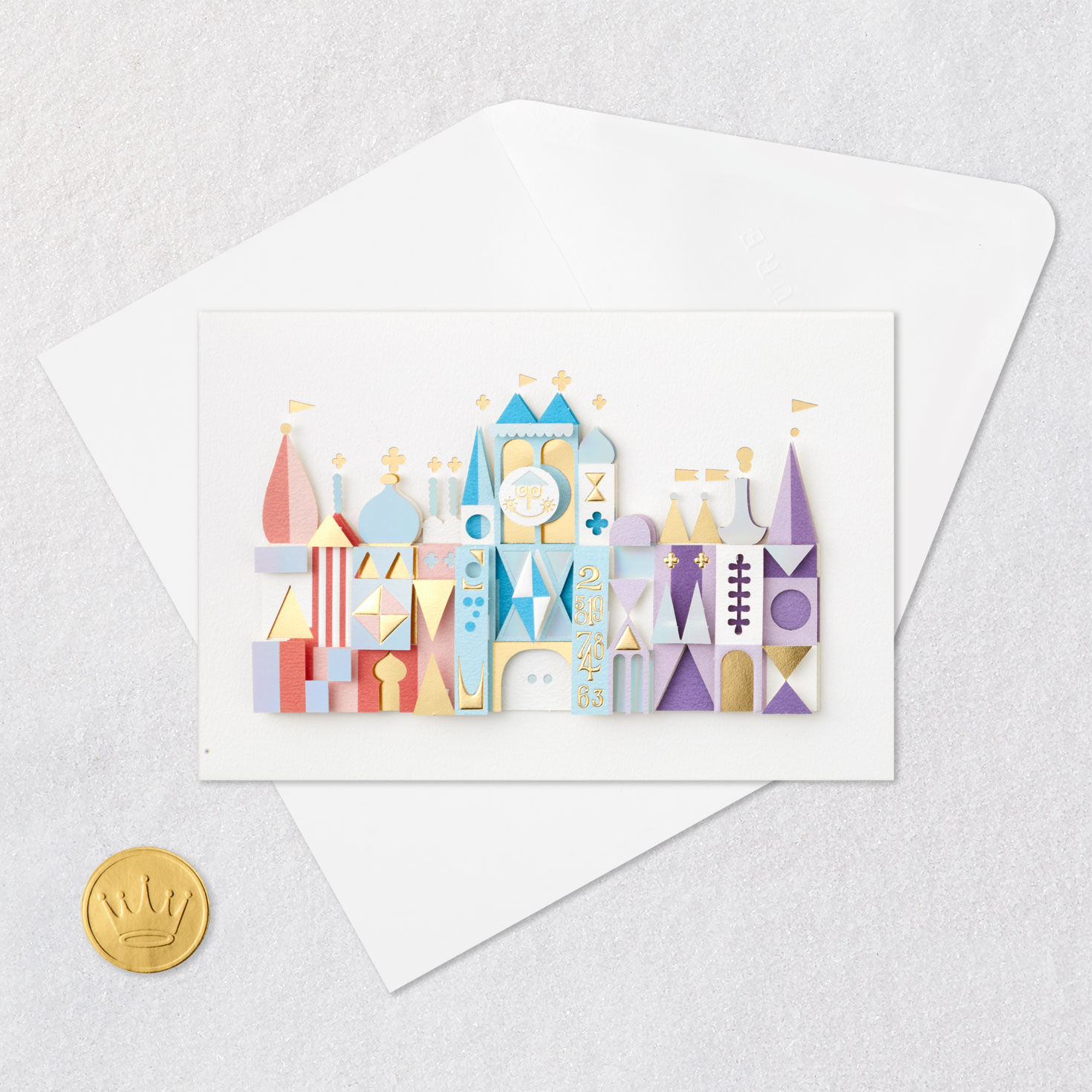 Disney It&rsquo;s a Small World Blank Card, , large image number 4