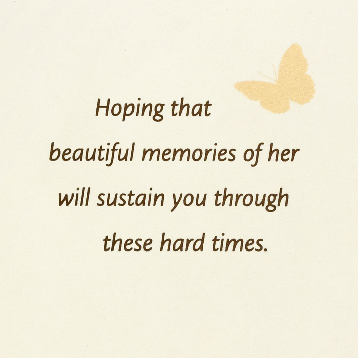 Floral Sunset Sympathy Card for Loss of Daughter Sentiment image number 2