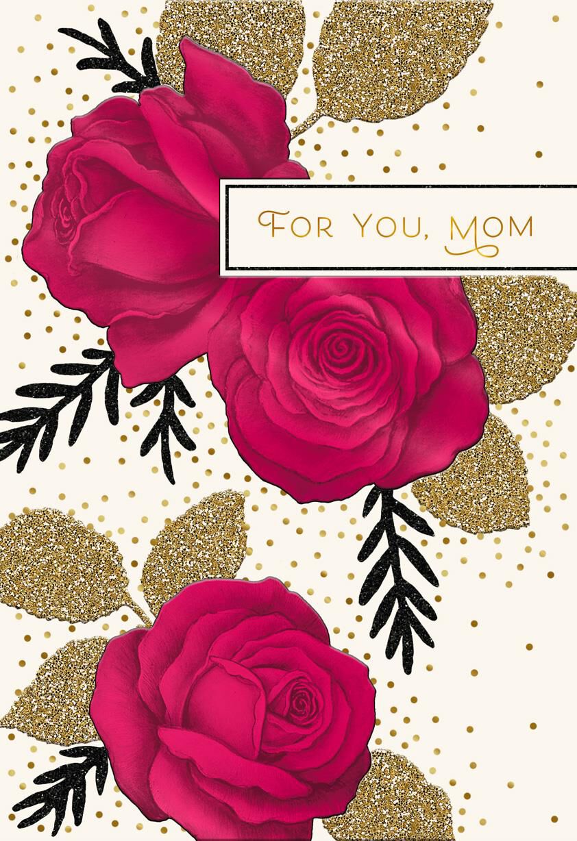 Sweet Wishes Valentine's Day Card for Mom