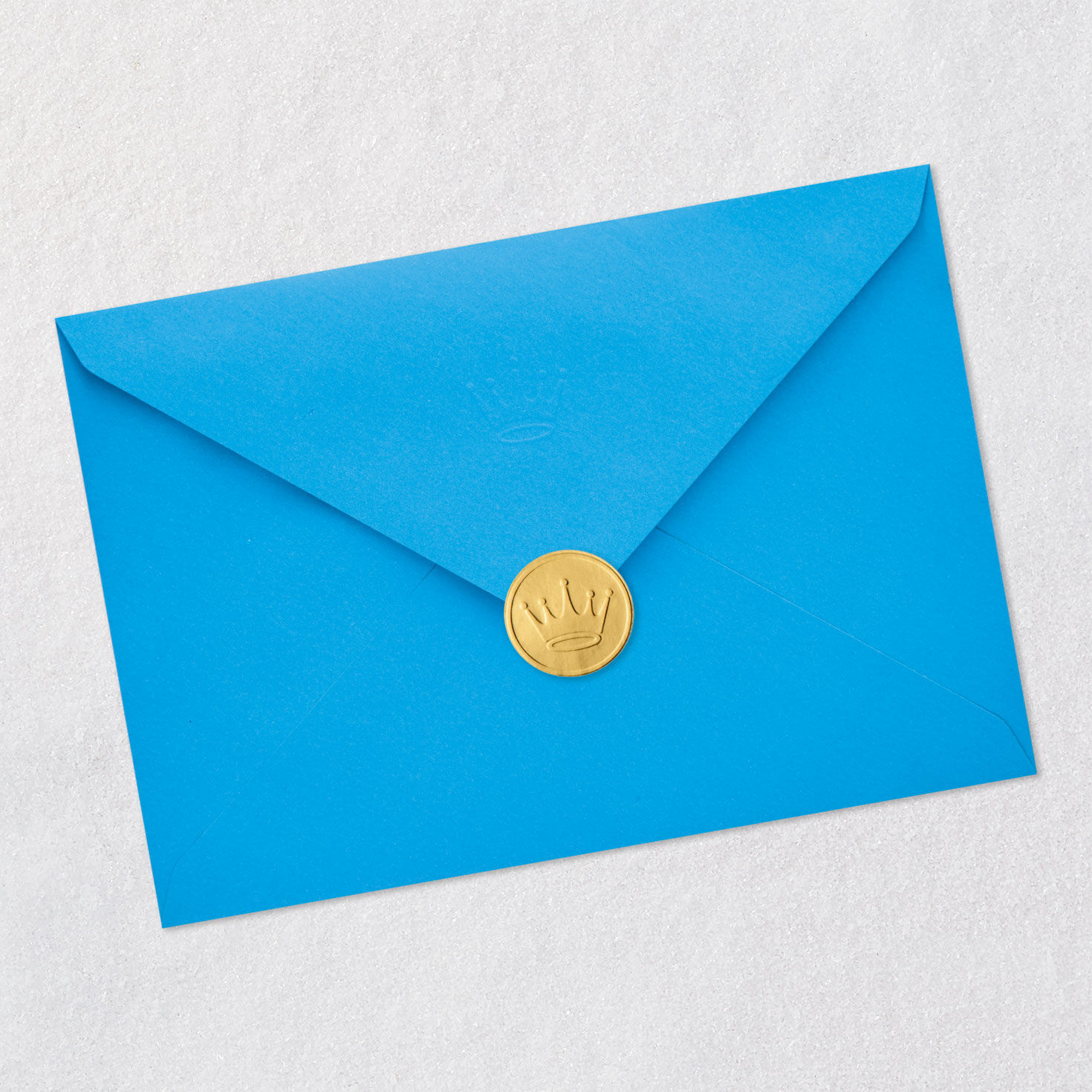 Black Man Praising God Religious Father's Day Card Envelope Back with Seal image number 8