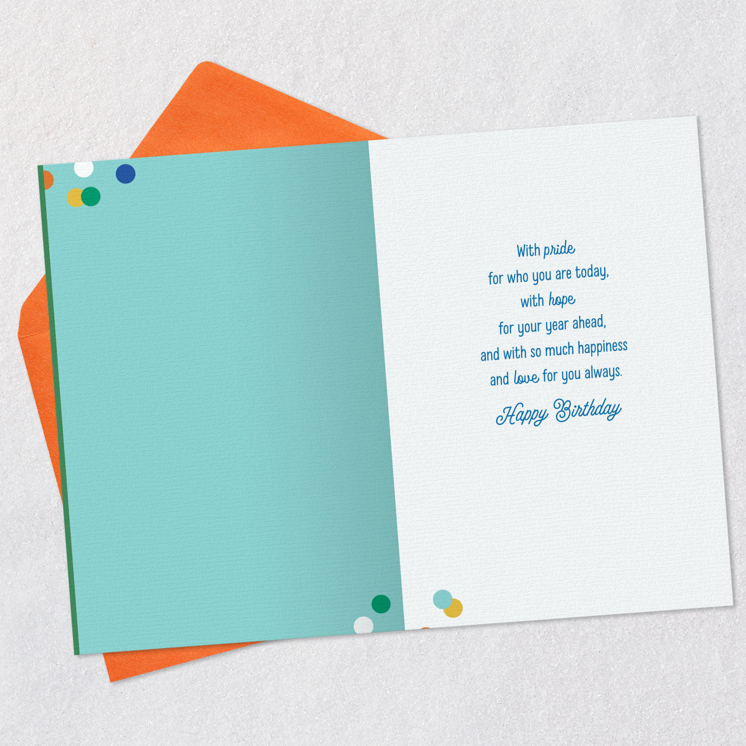 With Pride, Hope, Happiness and Love Birthday Card for Son for only USD 2.99 | Hallmark