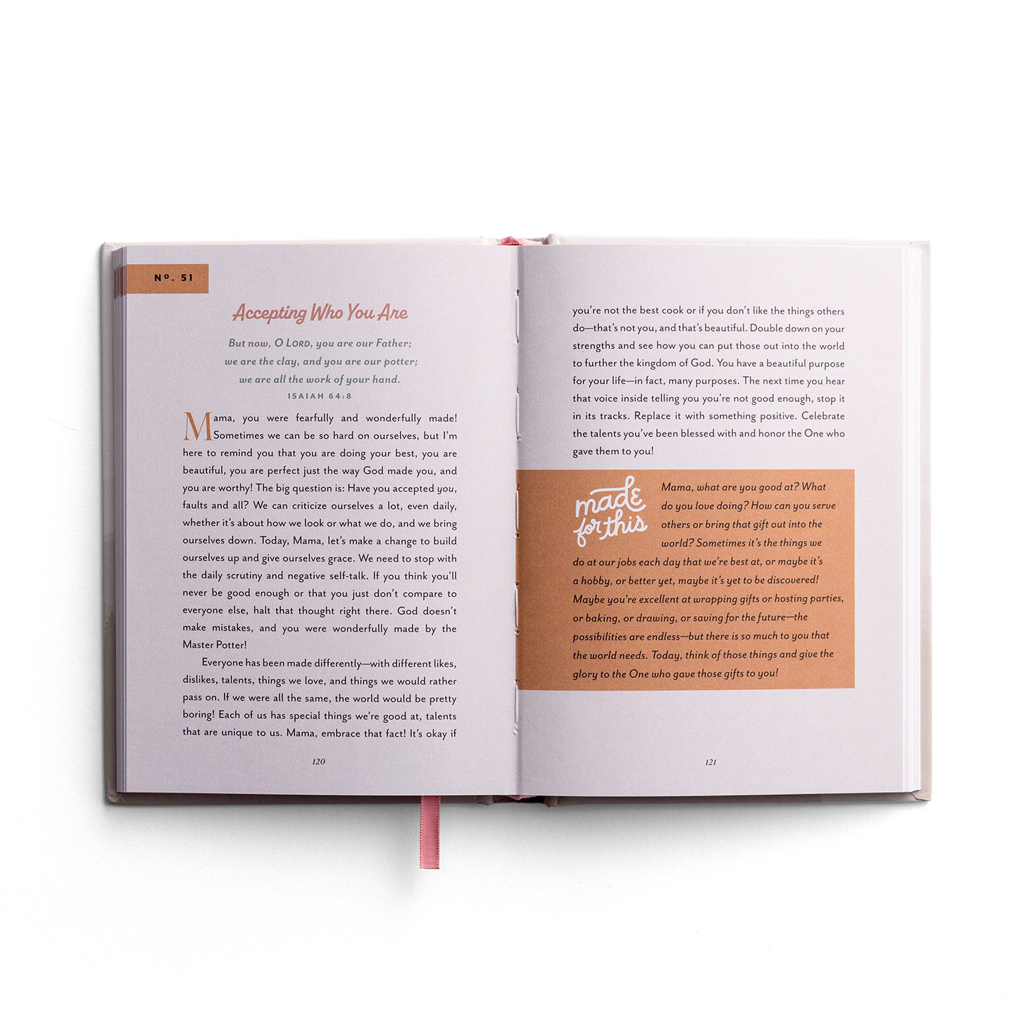 You Are Made for This Devotions Book inside spread image number 3