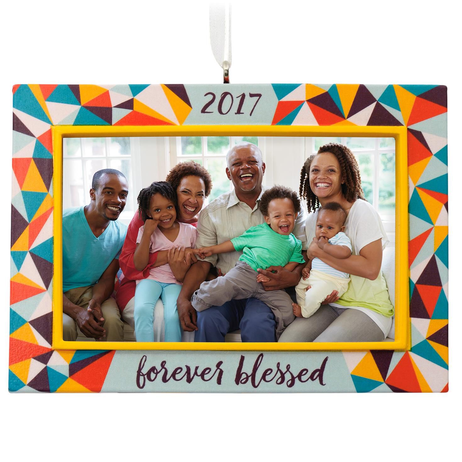 Family 2018 Picture Frame Hallmark Ornament