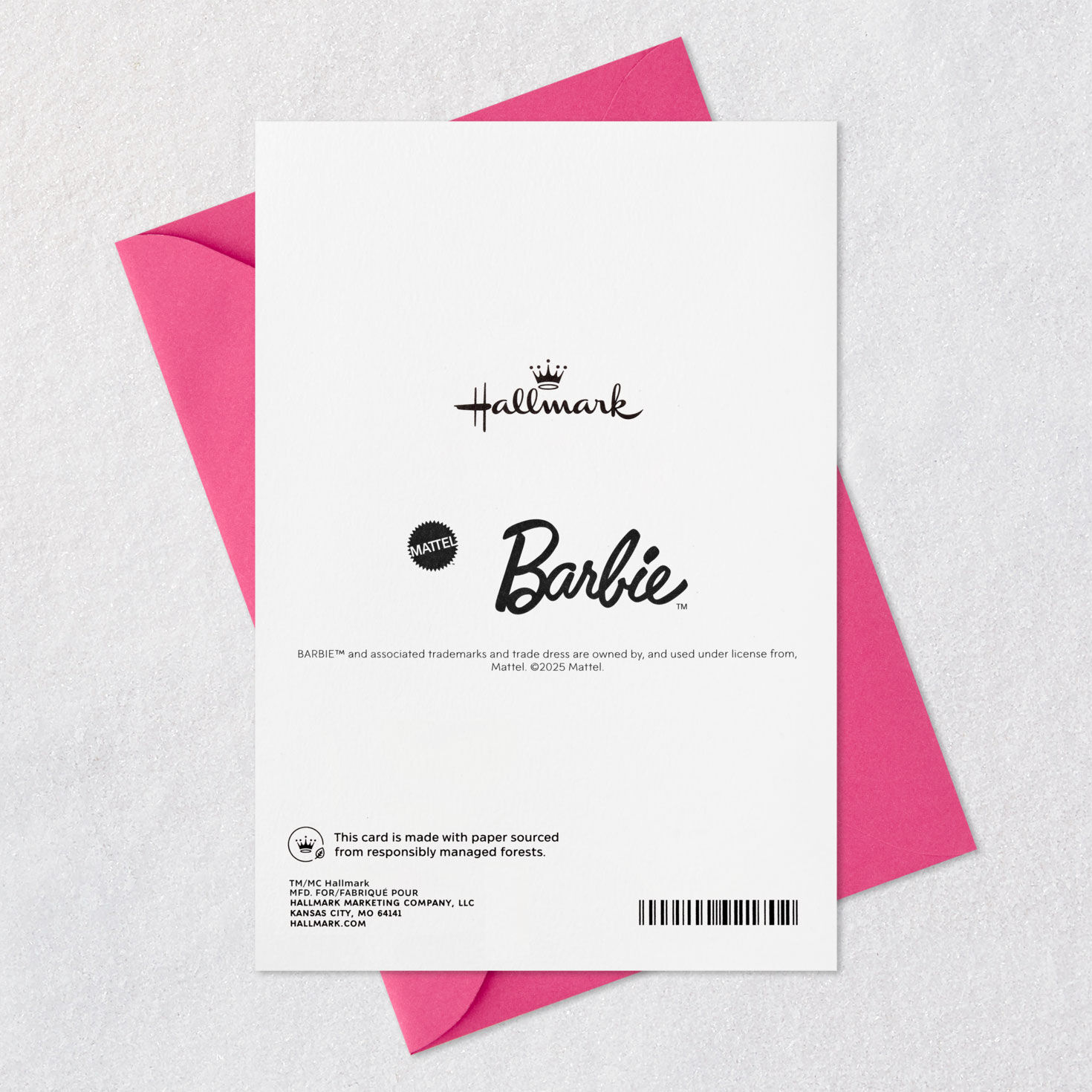 Barbie&trade; Be Your Kind, Fabulous Self Valentine's Day Card, , large image number 7