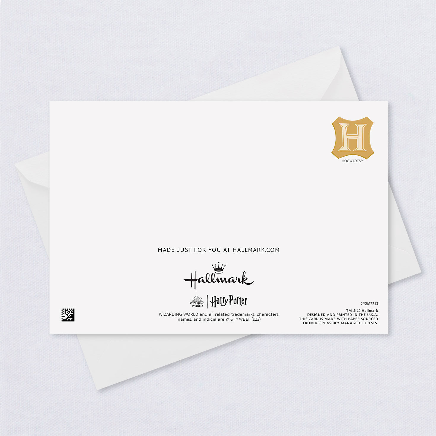 Harry Potter&trade; Hogwarts&trade; Crest Custom Card, , large image number 3