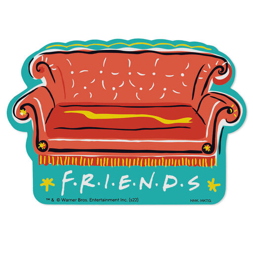 Friends Central Perk Café Couch Vinyl Decal, 