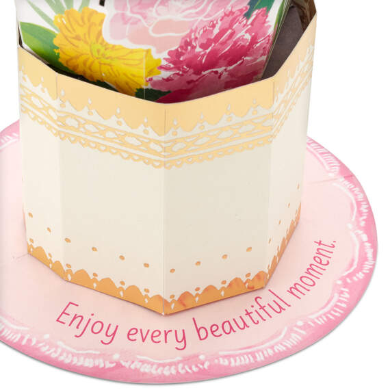 Enjoy Every Beautiful Moment Flower Vase 3D Pop-Up Mother's Day Card, , large image number 4