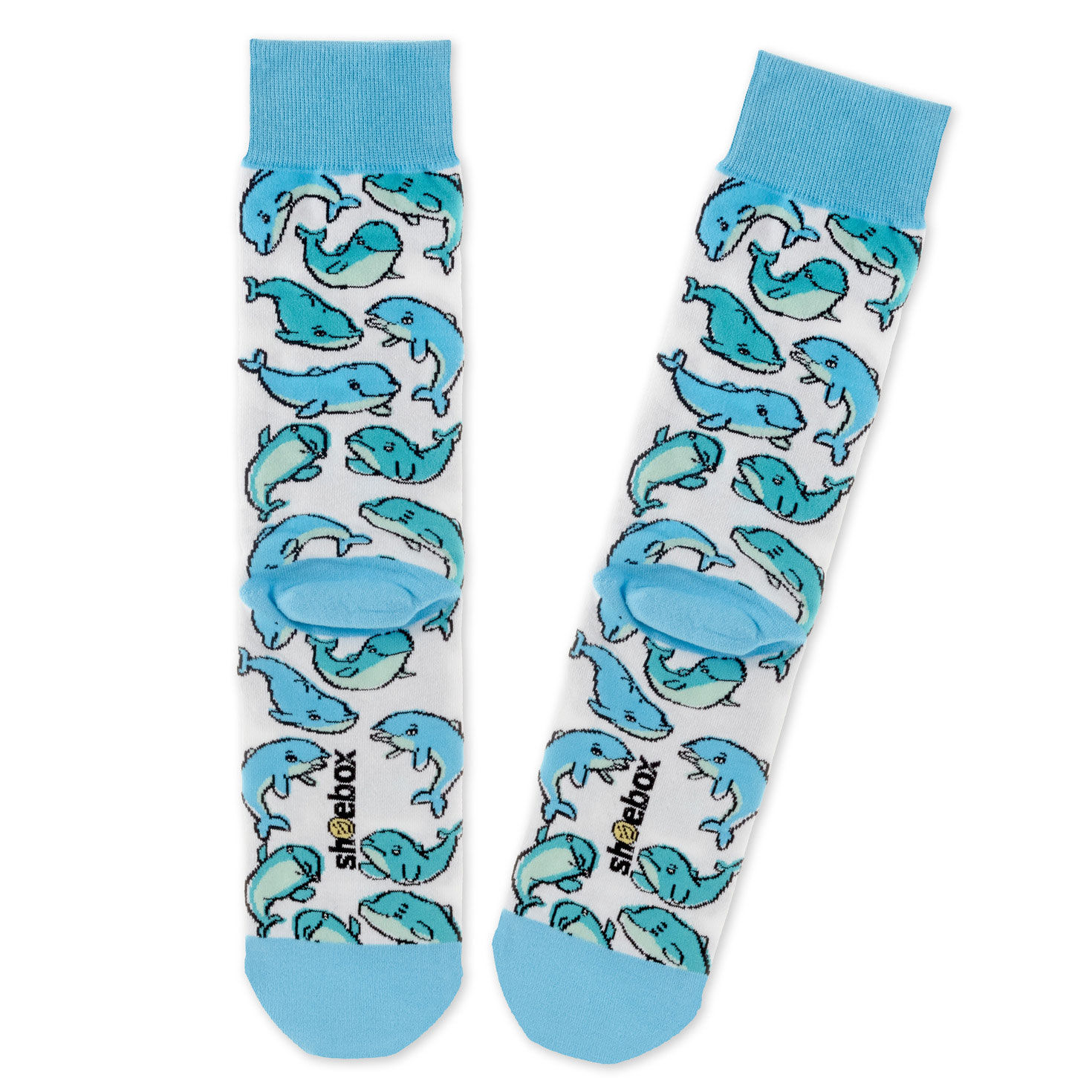 All-Porpoise Novelty Crew Socks for only USD 12.99 | Hallmark
