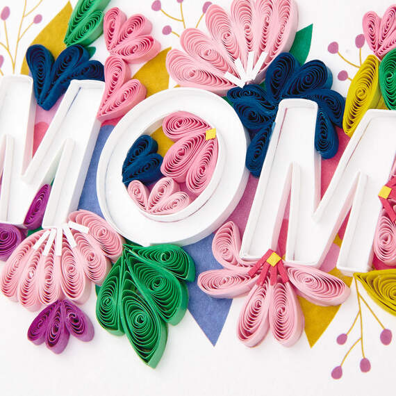 Celebrating You Quilled Paper Handmade Mother's Day Card for Mom, , large image number 4