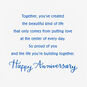 Putting Love at the Center Anniversary Card for Daughter and Son-in-Law, , large image number 2