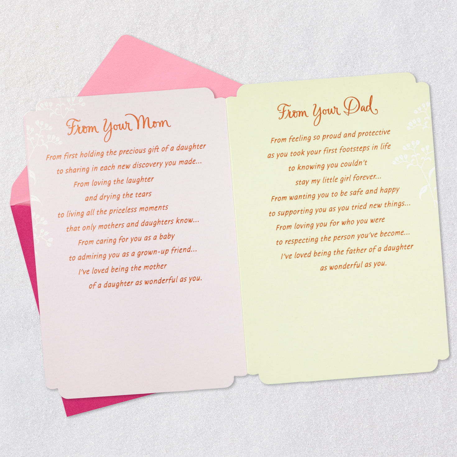 You're a Wonderful Daughter Birthday Card, , large image number 4