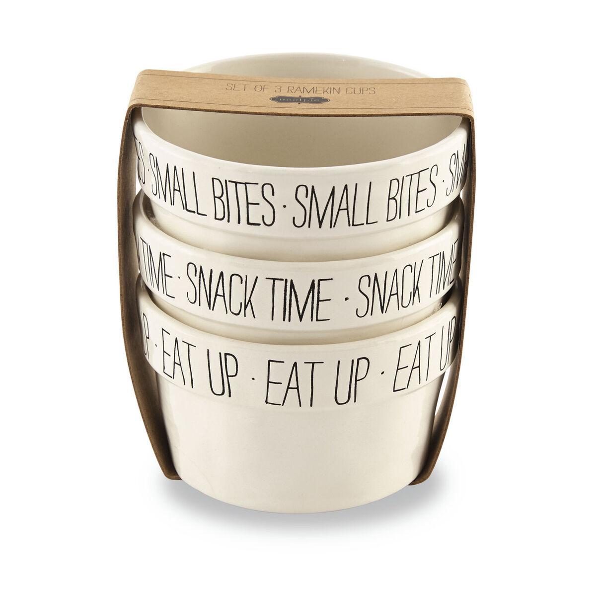 Mud Pie Bistro Ramekin Cups, Set of 3 Serveware Hallmark