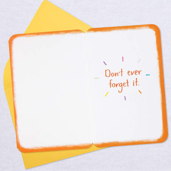3.25" Mini You're Incredible Encouragement Card, , large image number 4