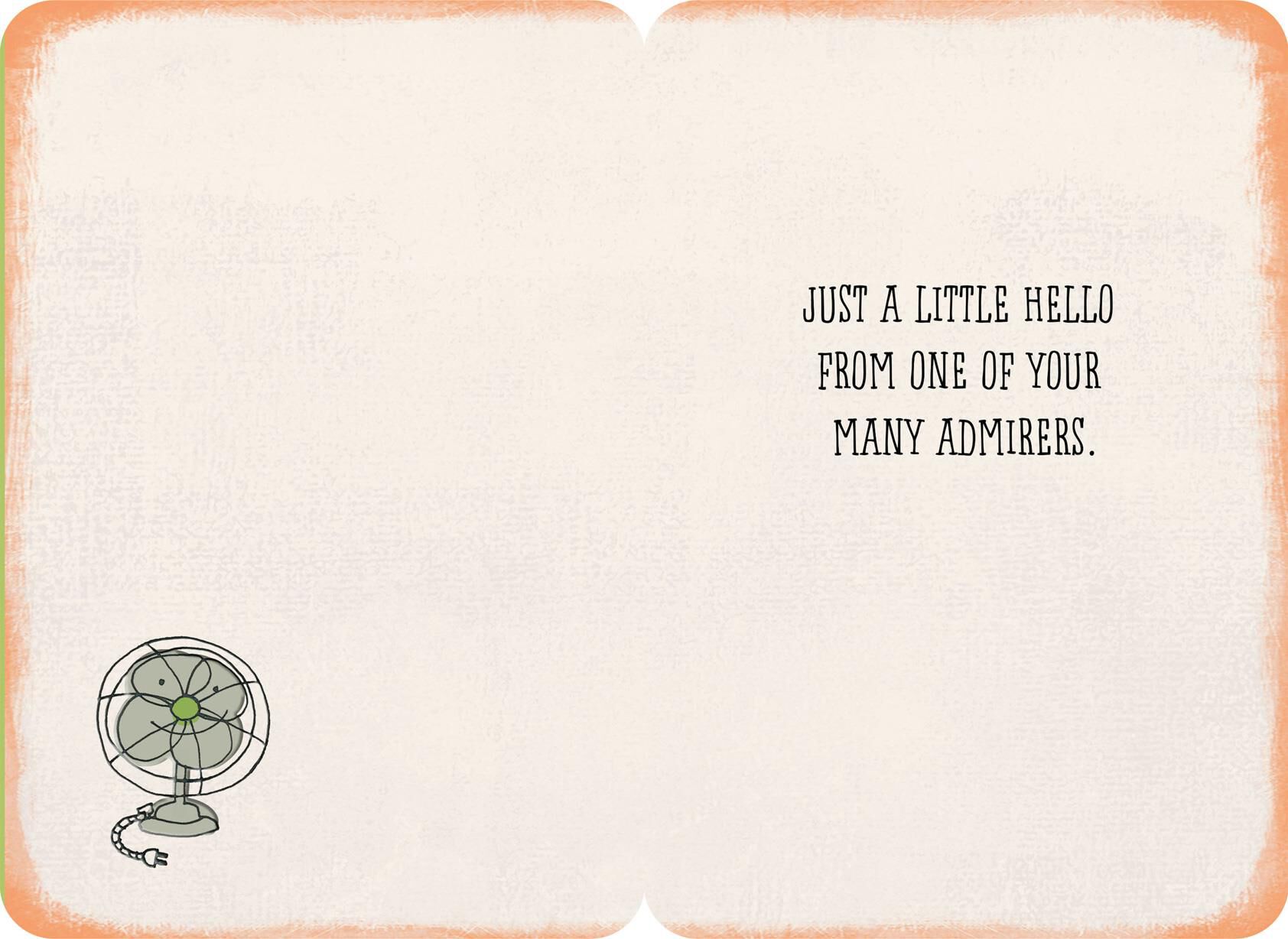 Your Fan Club Appreciation Card