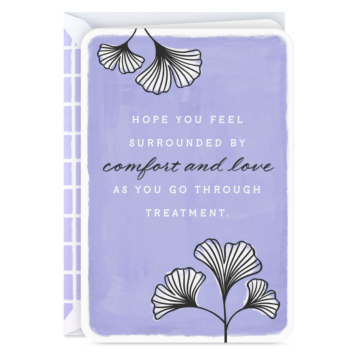 Surrounded by Comfort and Love Thinking of You Card