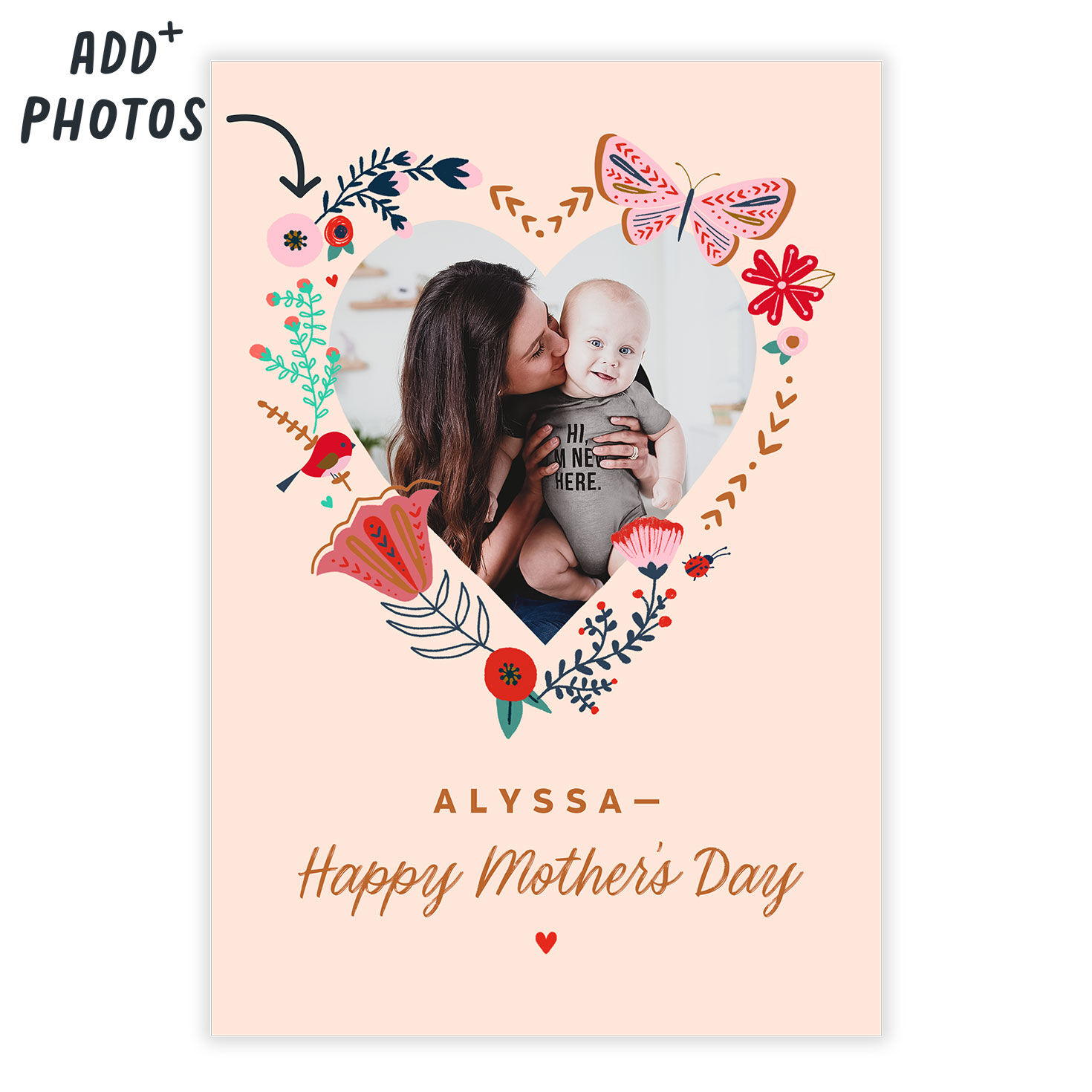 Flower Heart Mother's Day eCard, , large image number 2