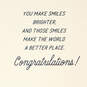 You Make Smiles Brighter Dental School Graduation Card, , large image number 2