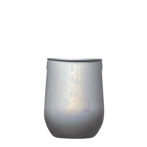 Corkcicle Disney Heritage Minnie Mouse Sketch Stemless Cup, 12 oz., 