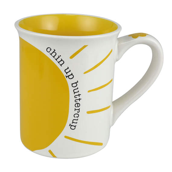 Our Name Is Mud Chin Up Buttercup Mug, 16 oz.