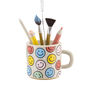 Smiley Faces Happy Mug Christmas Ornament back image number 6