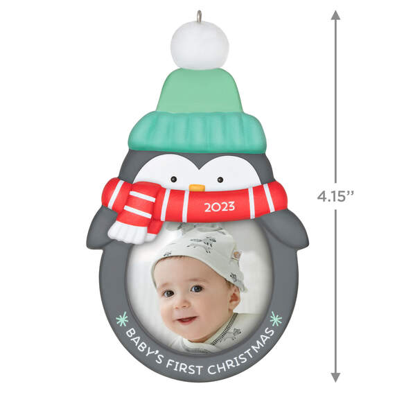 Baby's 1st Christmas 2023 Personalize Photo Ornament, , large image number 3