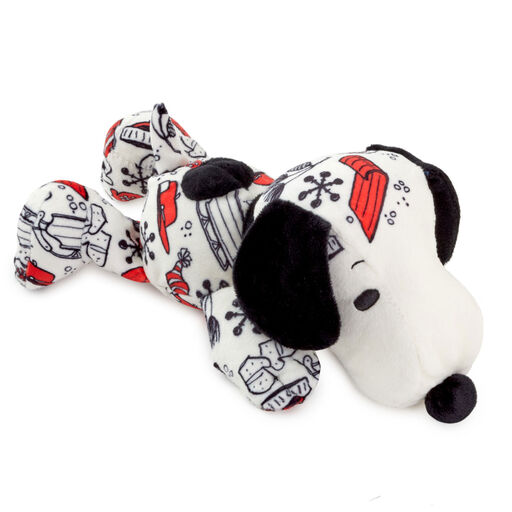 Peanuts® Holiday Sketches Floppy Snoopy Plush, 10", 