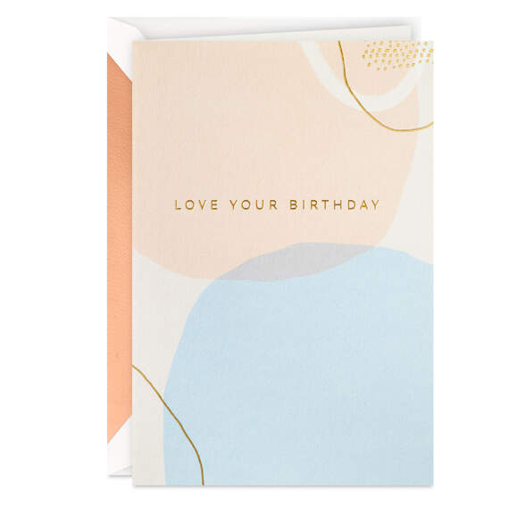 Love Your Birthday, Love You Birthday Card, , large image number 1