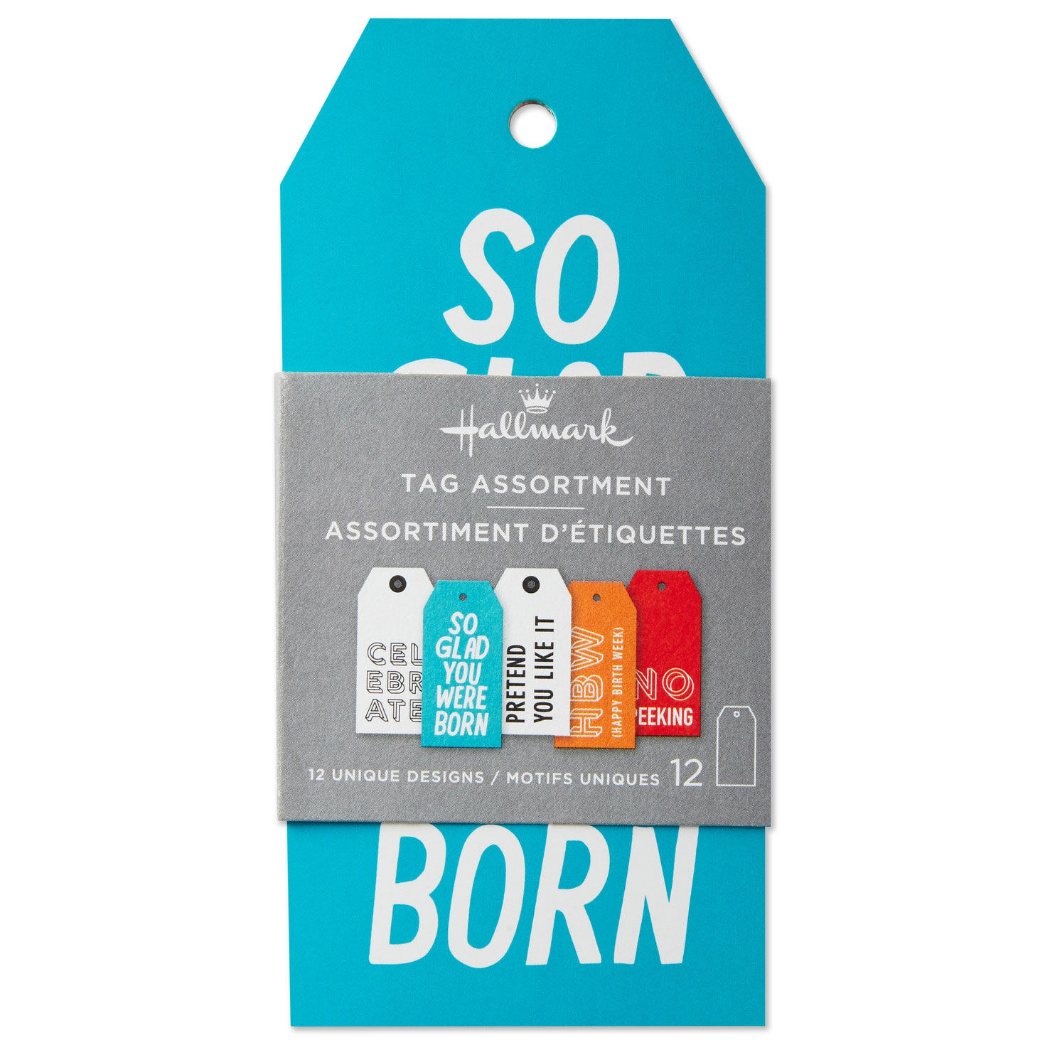 Assorted Funny 12-Pack Gift Tags, Funny, large image number 5