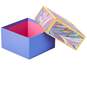 Periwinkle Marbled Medium Square Gift Box, 7", , large image number 2