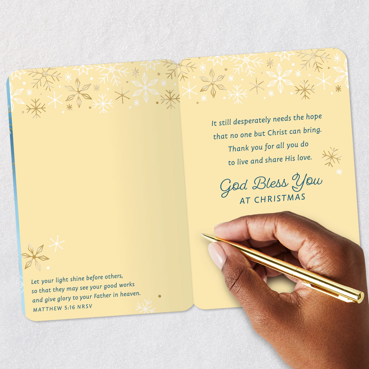 Thank You for the Love You Share Religious Christmas Card for Sister for only USD 3.99 | Hallmark