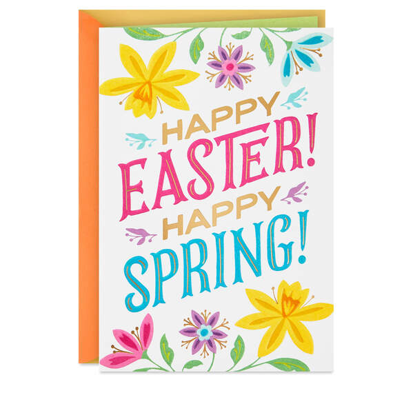 Happy Spring to Someone Wonderful Thinking of You Easter Card