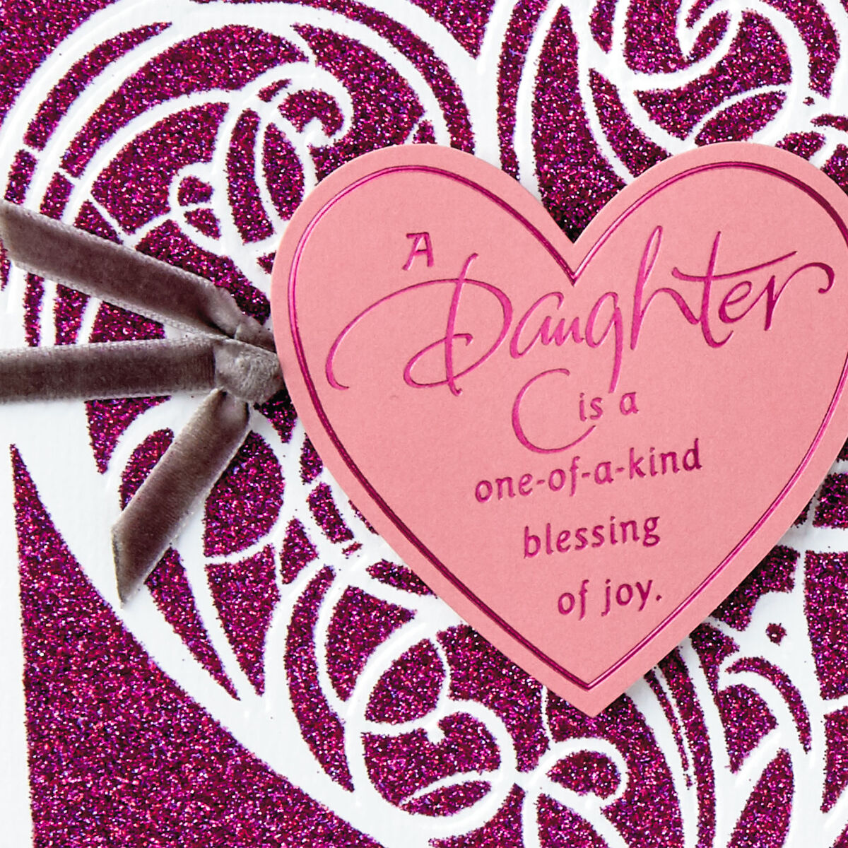 Daughter birthday card Daughter, You're a Blessing Religious Valentine's Day Card - Greeting