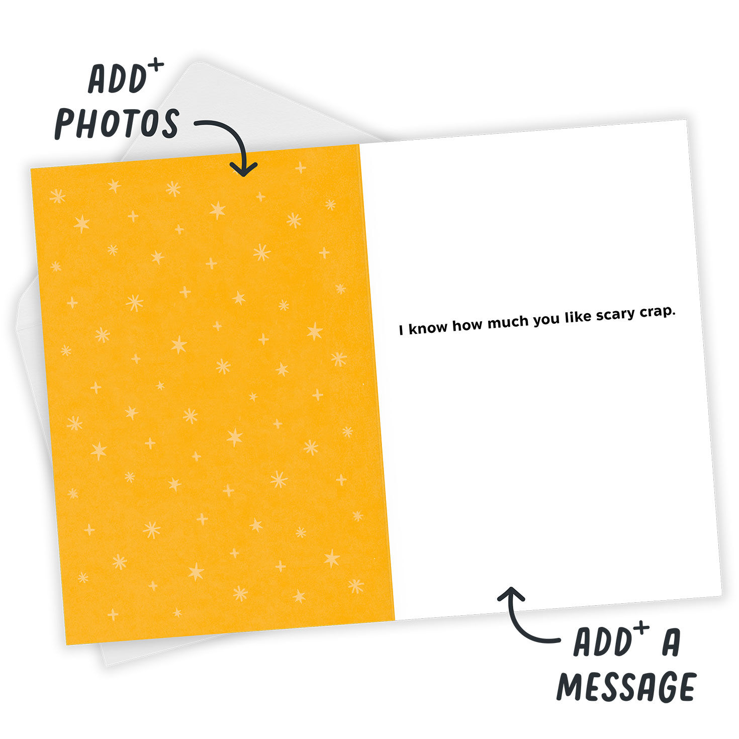 Boo Poo Funny Custom Halloween Card, , large image number 3