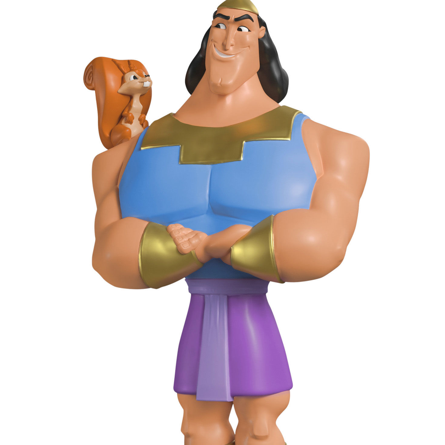 Emperor's New Groove Kronk Keepsake Ornament closeup view image number 5