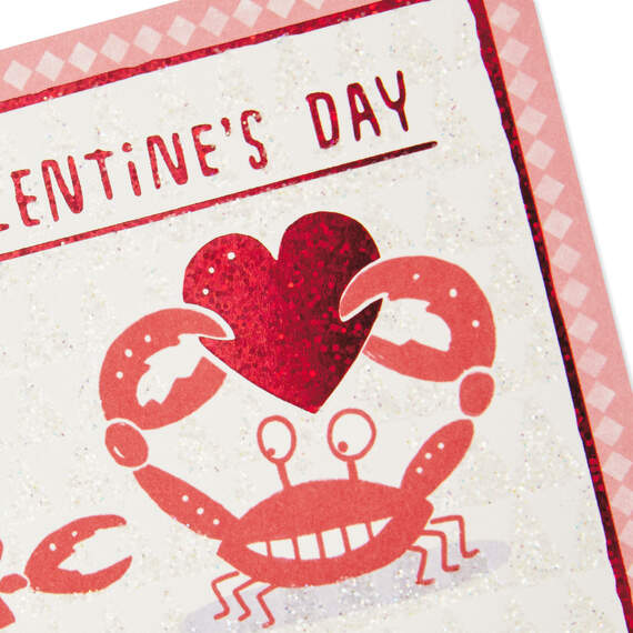 Thanks for Loving Me When I'm Crabby Funny Valentine's Day Card, , large image number 4
