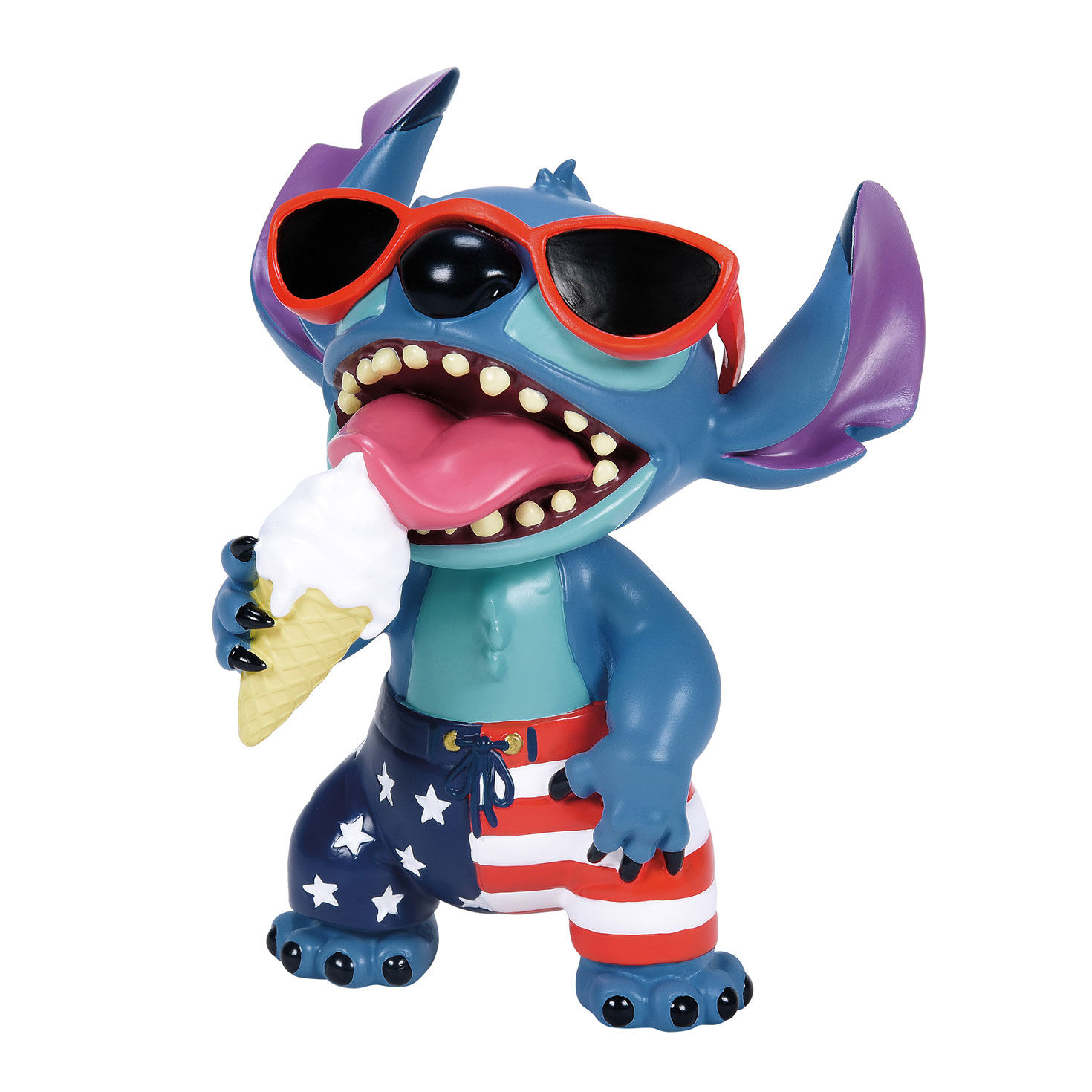 Disney Stitch in Stars and Stripes July 4th Figurine, 5