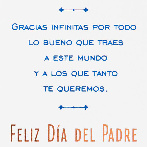 Million Thanks Money Holder Spanish-Language Father's Day Card for Papá, 