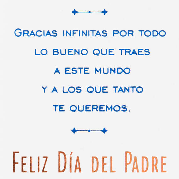 Million Thanks Money Holder Spanish-Language Father's Day Card for Papá, , large image number 2