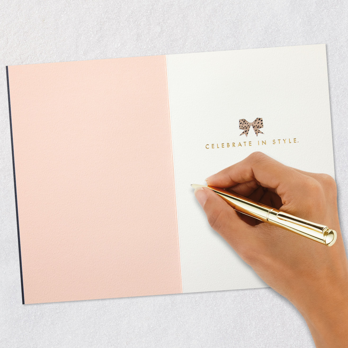 Papercraft Bows Handmade Mother's Day Card Signing card image number 6