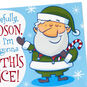 Green Elf I Love You Christmas Card for Grandson Card Front Detail image number 5