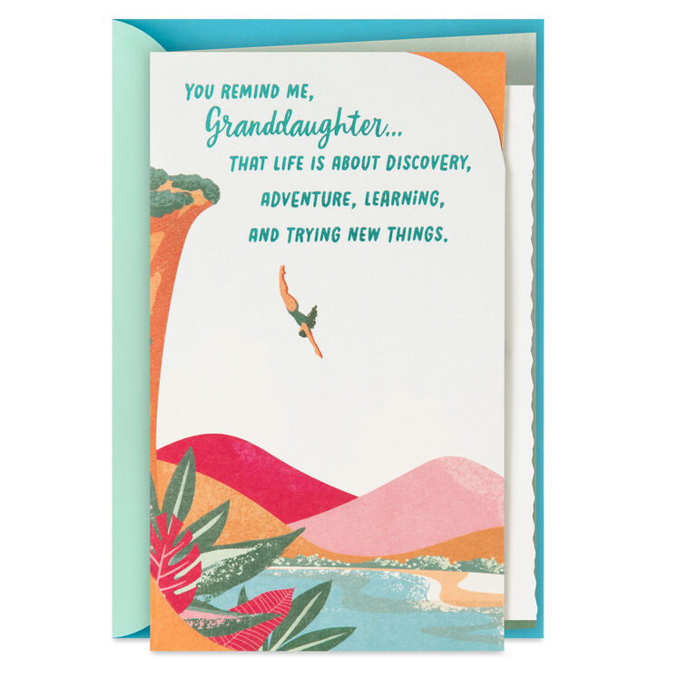 You’re One of Life's Best Gifts Birthday Card for Granddaughter