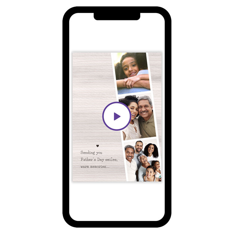 Sending Smiles and Warm Memories Father's Day eCard